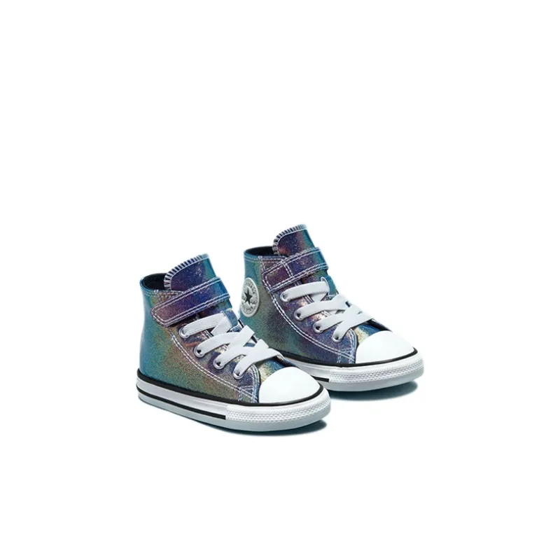 Converse All Star Series Anti Slip Wear Resistant High Top Toddler Shoes Gradient Purple Infant And Toddler-2