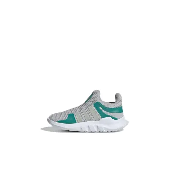 Adidas Originals EQT ADV 360 I Breathable Low Top Toddler Shoes Gray Green Infant And Toddler