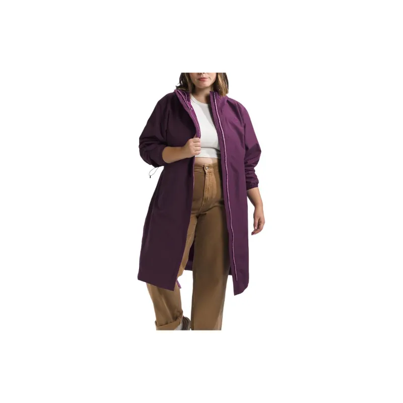 THE NORTH FACE Plus Daybreak Coats Women's Blackcurrant Purple-1