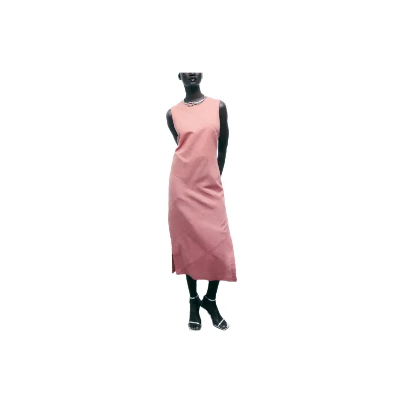 ZARA Sleeveless Dress Women's Purple-2