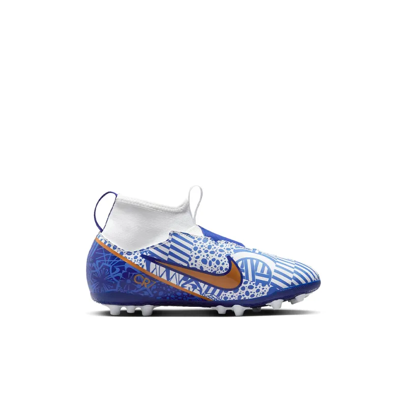 Nike Mercurial Superfly 9 Academy CR7 AG 'Blue White' GS-1