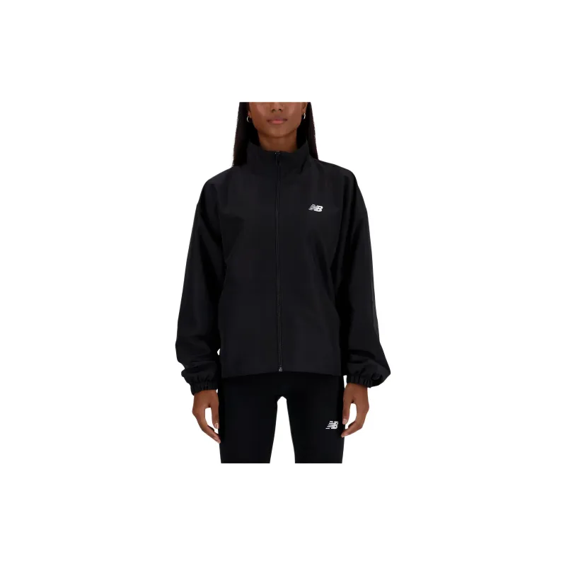 New Balance Sport Essentials Oversized Jacket Jackets Coats Women's Black-2