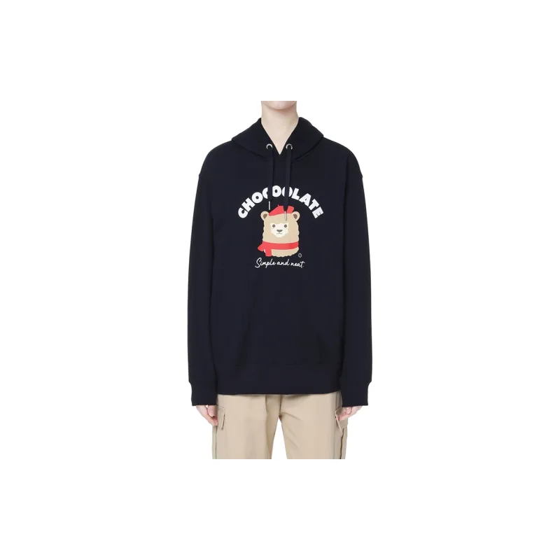:CHOCOOLATE Graphic-printed Hoodie-7