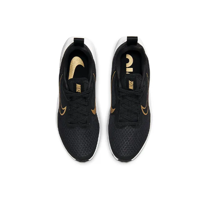Nike Air Zoom Arcadia 2 Black Metallic Gold GS-5