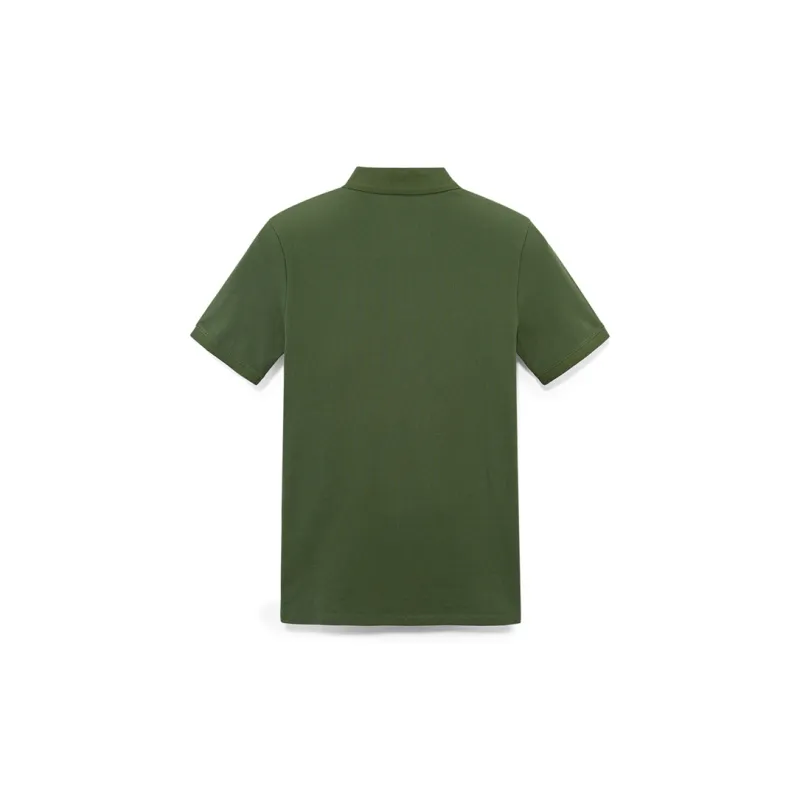 Timberland Polo Shirt Men's Black Forest Green-1