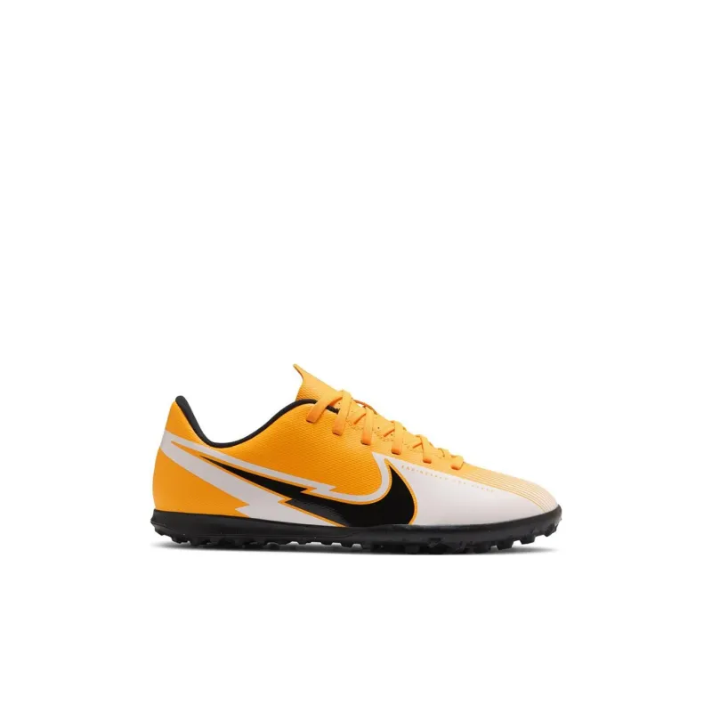 Nike Mercurial Vapor 13 Assassin 13 Club TF Low Top Kids' Soccer Shoes Yellow Black Kids'-1