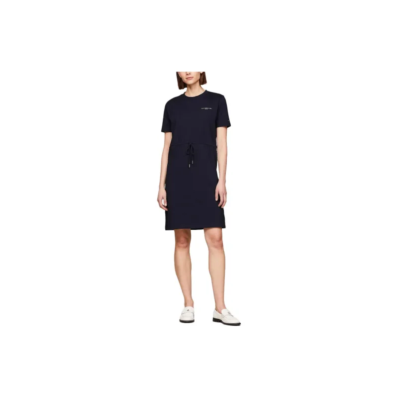 Tommy Hilfiger Short Sleeved Dress Women's Sky Blue-1