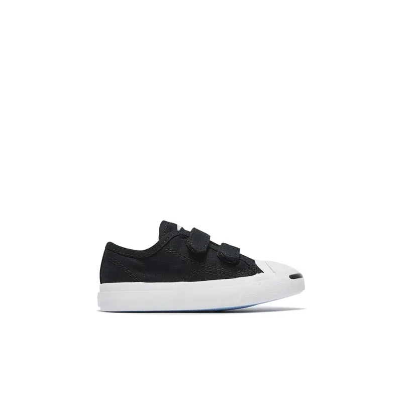 Converse Jack Purcell 2V Shock Absorbers Low Top Toddler Shoes Black Infant And Toddler-1