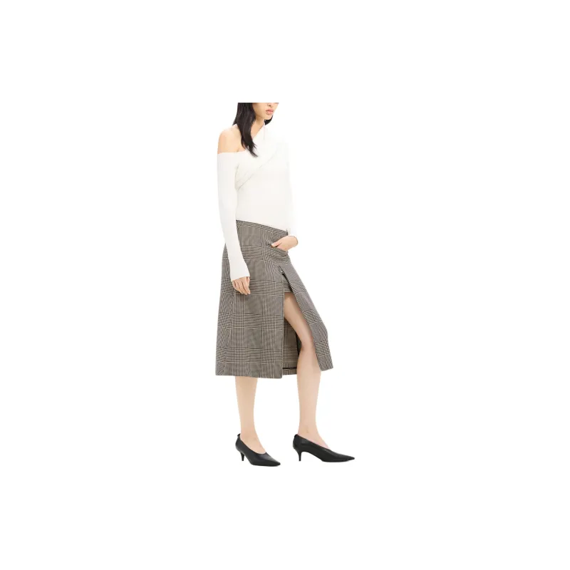 Courrèges Twist Rib Knit Sweater 'Heritage White'-3