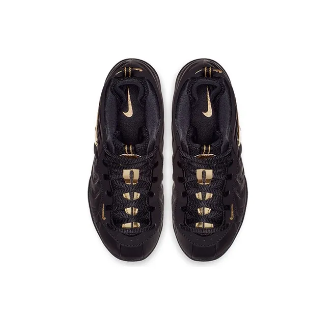 Nike Air Foamposite Pro Black Metallic Gold PS-2