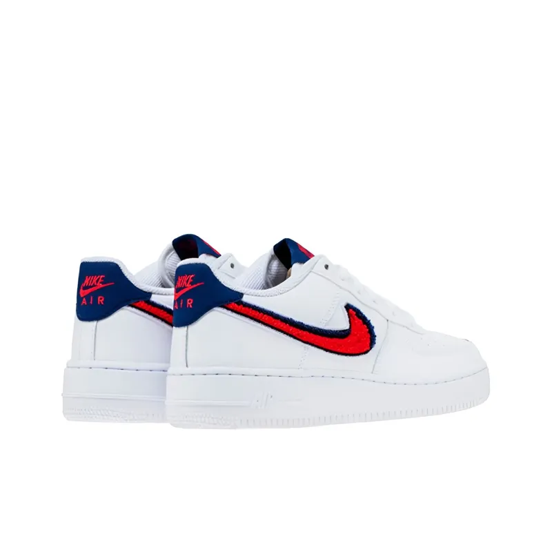 Nike Air Force 1 Low 3D Chenille Swoosh USA GS-2