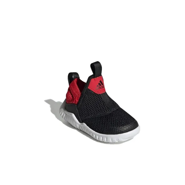 Adidas Rapidazen I Low Top Toddler Shoes Black Red Infant And Toddler-2