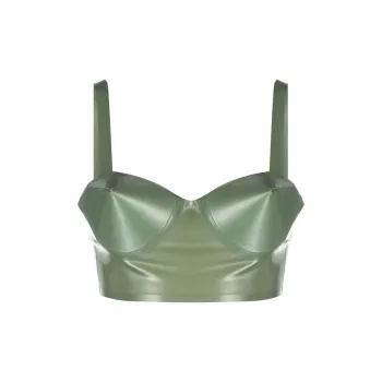 Maison Margiela Latex Balconette Bra