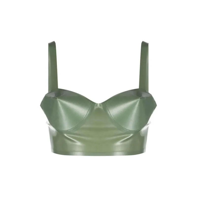Maison Margiela Latex Balconette Bra-0