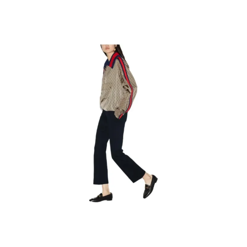 GUCCI Lido Jackets & Coats Women's Beige-3