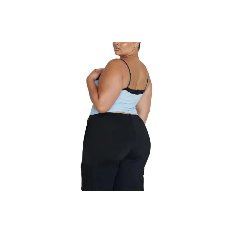 Miaou RENZO TUBE TOP Camisole Women's Light Blue-3
