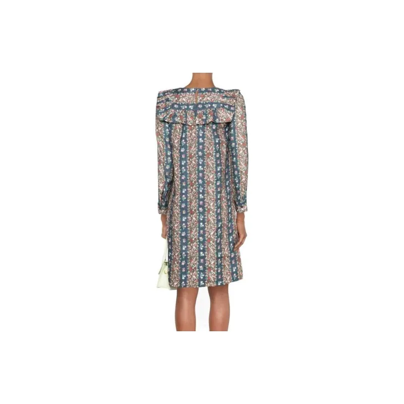 Chloe Long Sleeved Dress Women's Multicolor-2