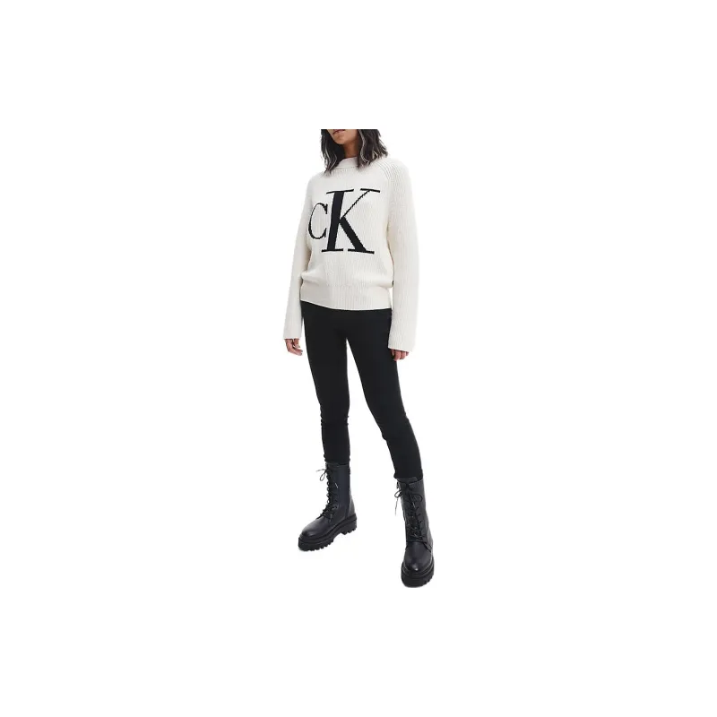 CALVIN KLEIN Sweater Women's White-1