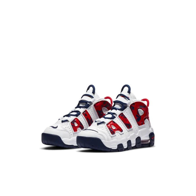 Nike Air More Uptempo Red Navy Camo PS-2