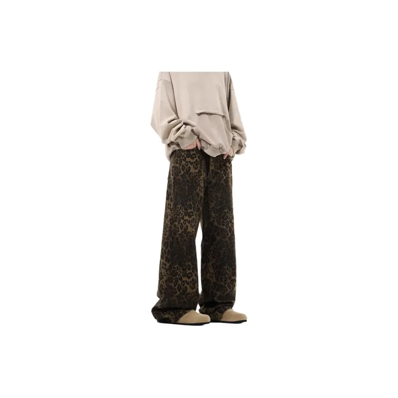 Paddy Julia Jeans Unisex Leopard Print-4