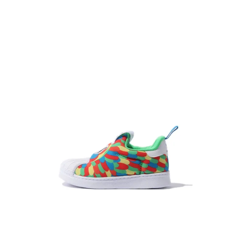 Adidas Originals SUPERSTAR 360 Abrasion Resistant Low Top Toddler Shoes Multicolor Infant And Toddler-0