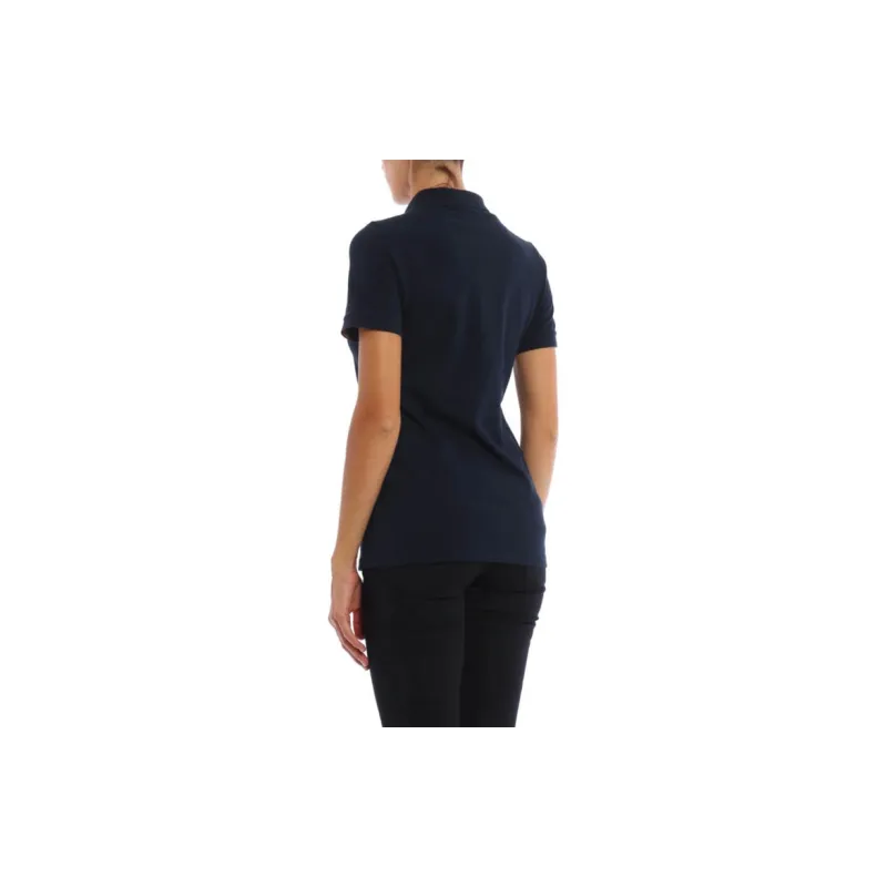 Burberry Polo Shirt Women's Dark Blue-4