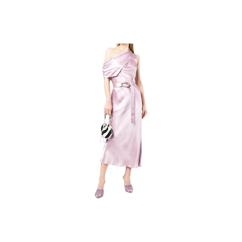 ACLER Sleeveless Dresses Women's Purple-2