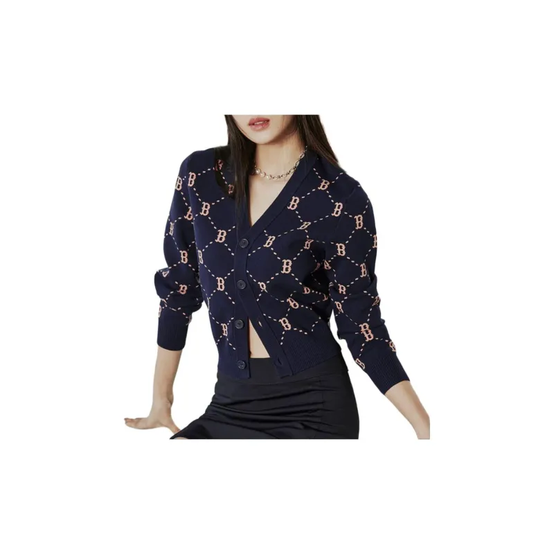 MLB SS24 Knitwear Women's Navy Blue-2