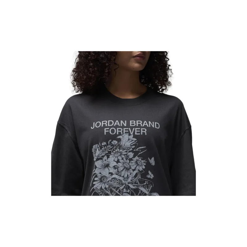 Jordan Apparel T Shirt Women's Black-3