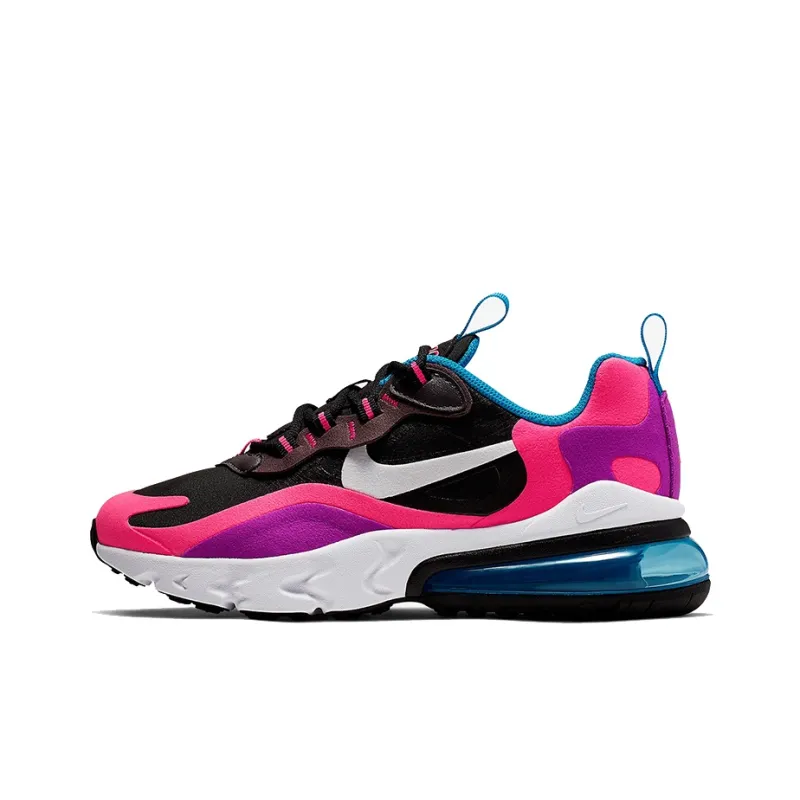Nike Air Max 270 React Black Hyper Pink Vivid Purple GS-0