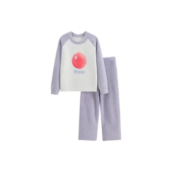 WANANNI Pajama Set Women's Light Purple