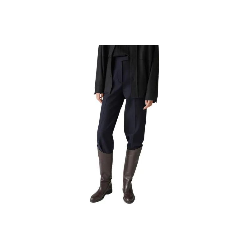 Loro Piana The Gift Of Kings Holm Pants Casual Pants Women's Marine Blue-3