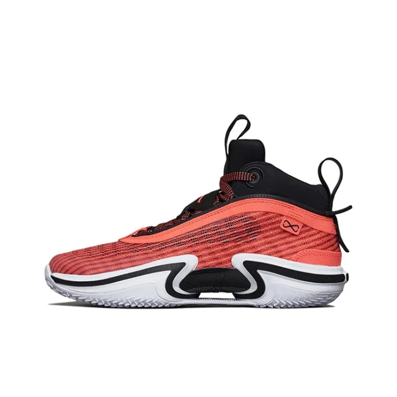 Jordan Air Jordan 36 Abrasion Resistant High Top Children's Basketball Shoes Unisex-0
