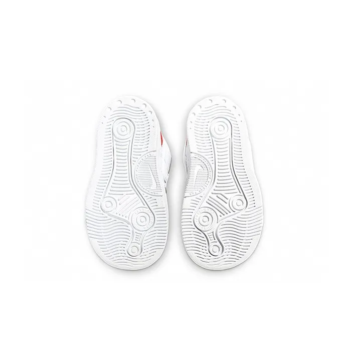 Nike Squash Type Low Top Skateboard Shoes Black White Red Infant And Toddler-5