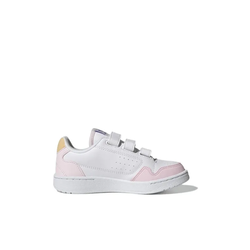 Adidas Originals NY 90 Anti Slip Wear Resistant Low Top Kids' Skateboarding Shoes White Children Aged 3 7 Years Old-1