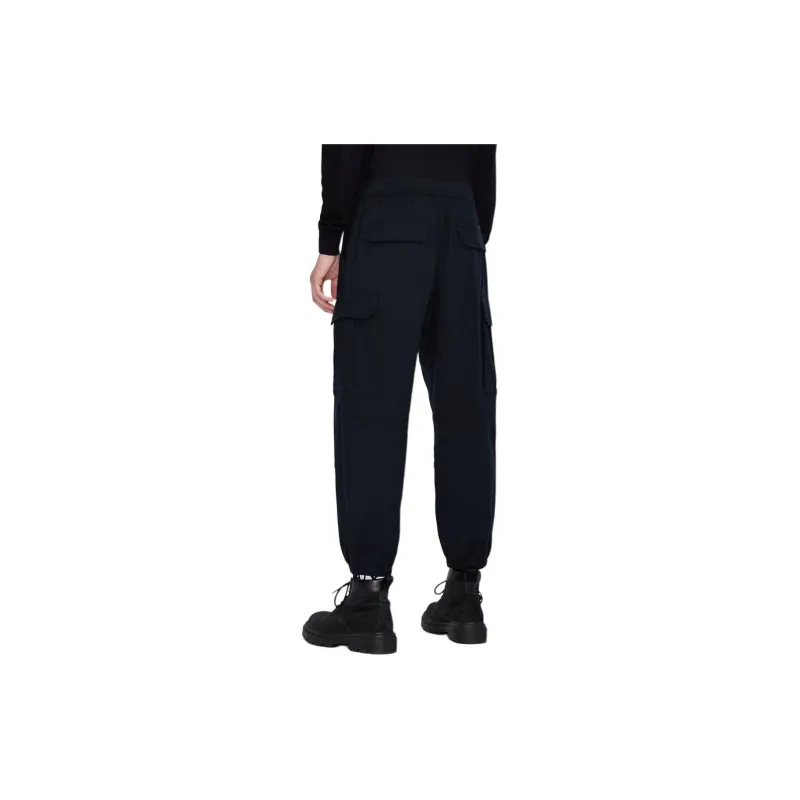 ARMANI EXCHANGEAE Cargo Pants Men's Navy Blue-2