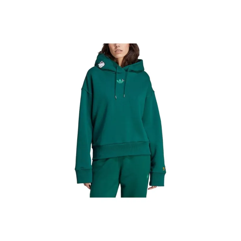 Adidas Originals HK HOODIE Sweatshirt Women's Green-1