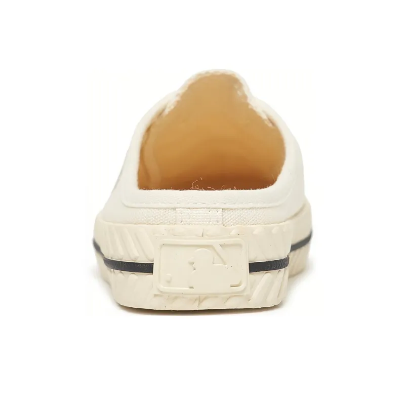 MLB Playball Mule Playball Origin Mule Low Top Kids' Skateboarding Shoes Ecru Kids'-4