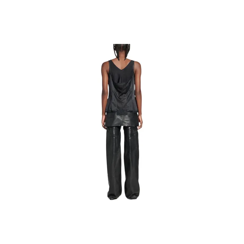 Balenciaga FW22 Tank Tops Women's Black-2