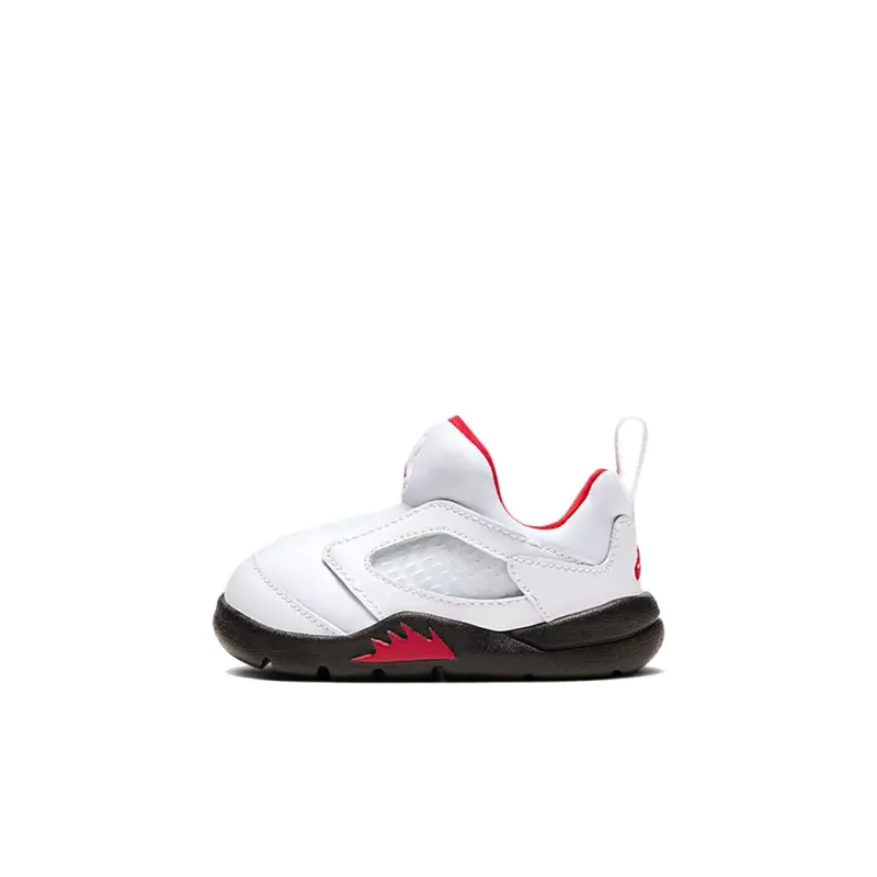 Jordan 5 Retro Little Flex White Black University Red TD-0