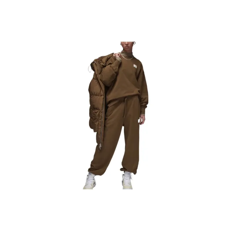 Jordan Sweatshirts Women's Olive Green-2