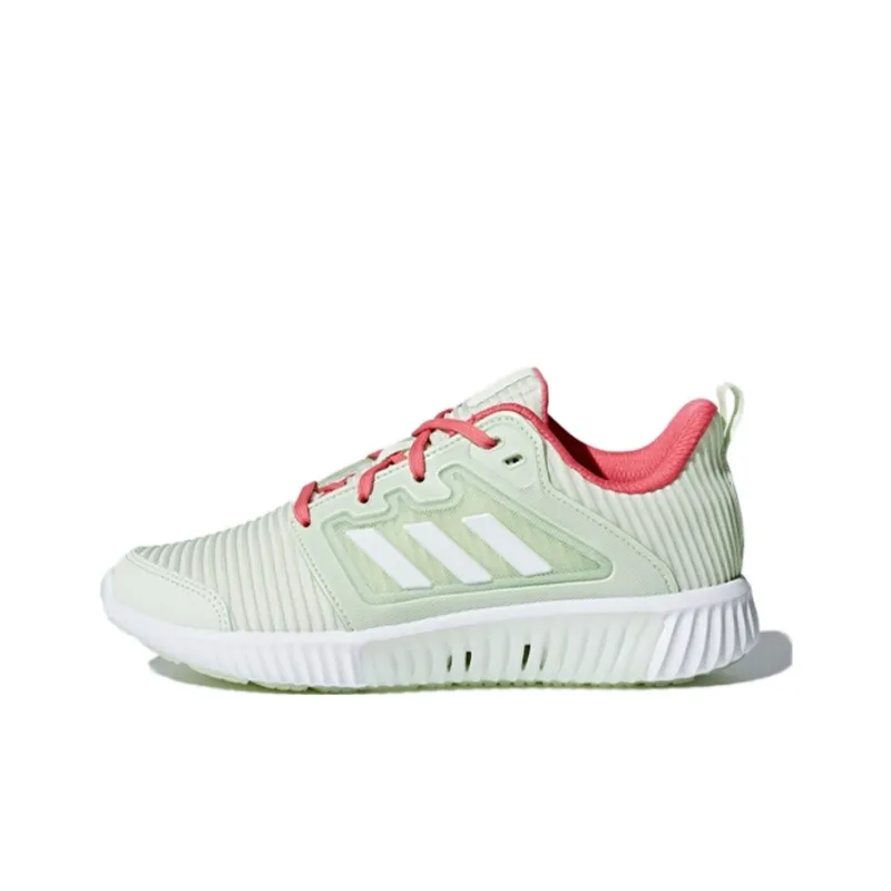 Adidas Climacool Vent Breathable Low Top Kids' Running Shoes Green Teenagers-0