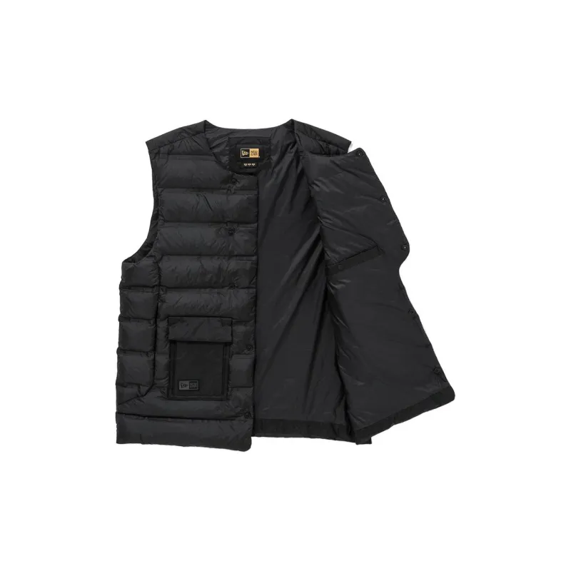New Era Vests Unisex Black-2