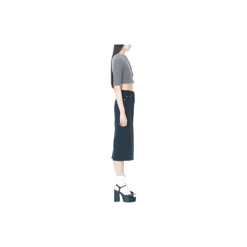 WE11DONE FW22 Sweater Women's Gray-4