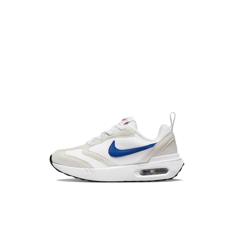 Nike Air Max Dawn Slip Resistant, Abrasion Resistant, Lightweight Running Shoes White Children Aged 3 7 Years Old-0