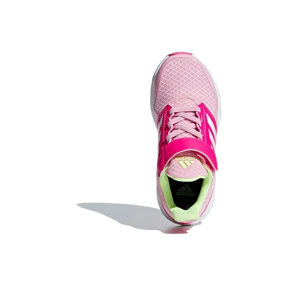 Adidas Fortafaito El K Slip Resistant And Breathable Low Top Kids' Running Shoes Pink White Kids'-4
