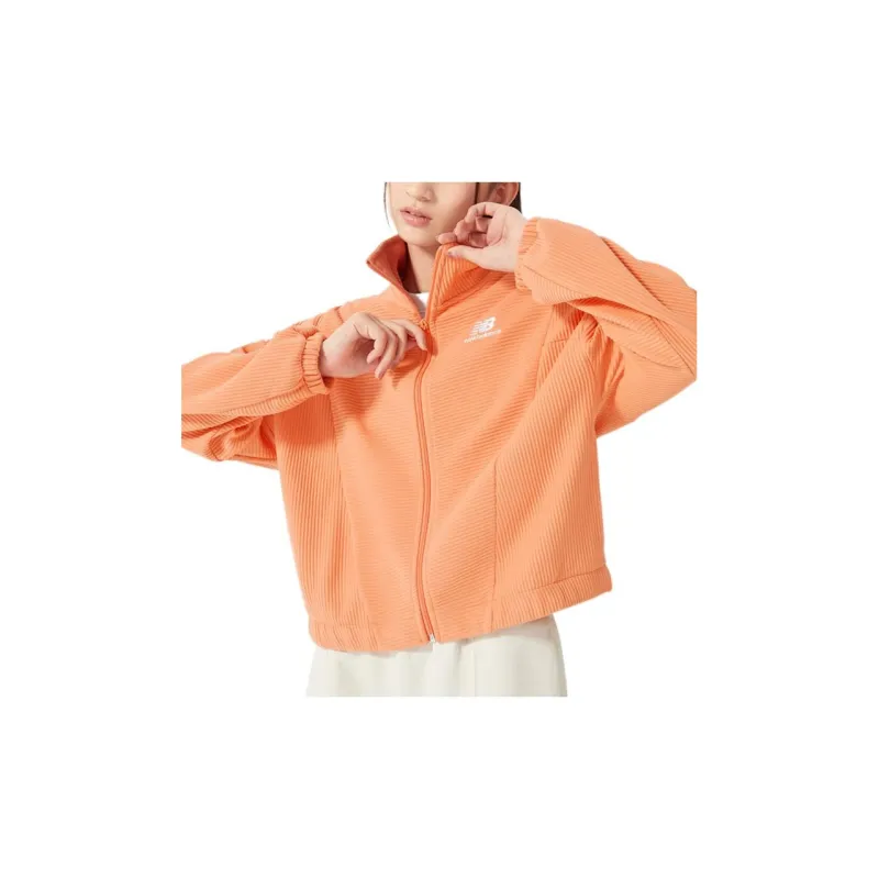 New Balance Jackets Women's Orange-3