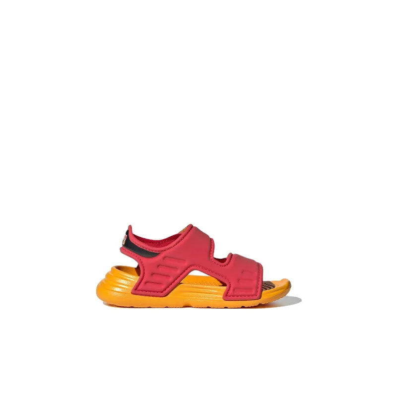 Disney x Adidas Altaswim Slip Resistant Low Top Toddler Shoes Red Infant And Toddler-1