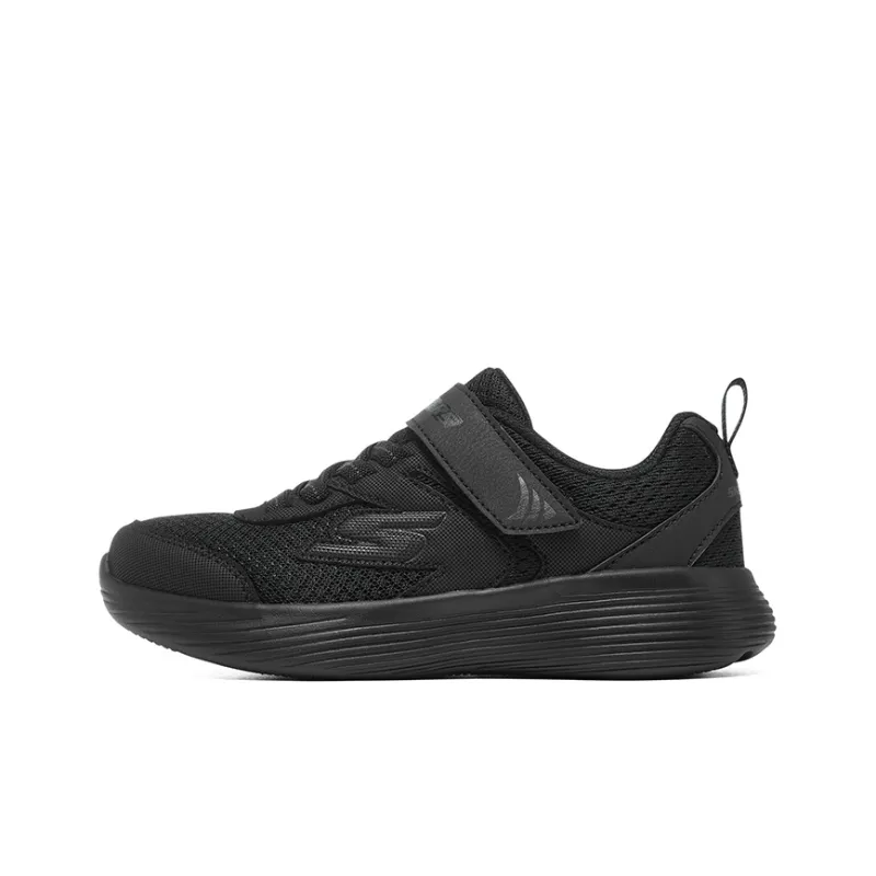 Skechers Go Run 400 V2 Abrasion Resistant Low Top Kids Lifestyle Shoes All Black Teenagers-0