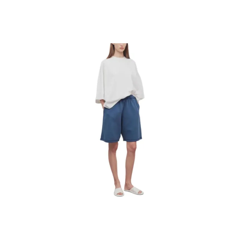 THE ROW Stanton Shorts 'Blue'-2